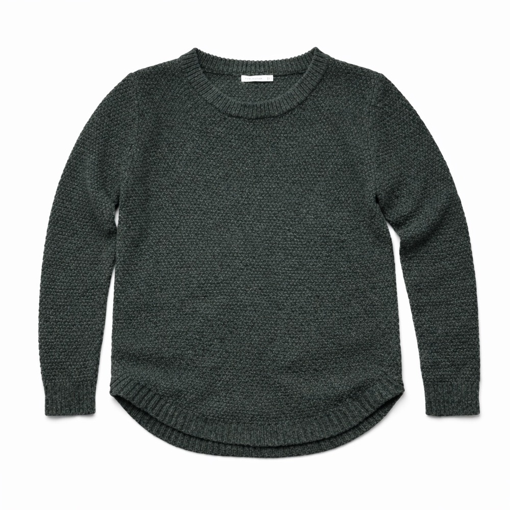 Pink Clover Olive Green Crewneck Sweater